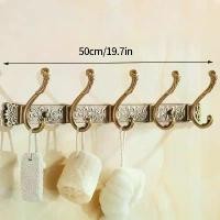 ราคา ไม้แขวนประตูอลูมิเนียมติดผนัง ดีไซน์ตะขออเนกประสงค์ ประหยัดพื้นที่ เหมาะสำหรับหมวก กุญแจ ผ้าขนหนู กระเป๋า สไตล์โมเดิร์น ทางเข้าห้องน้ำ ห้องน้ำ ห้องนอน โซลูชันการจัดเก็บหอพัก ผิวค (1732079206888146235)