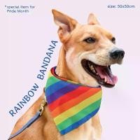 ราคา Human & Hound: ผ้าพันคอ Rainbow *Special item for PRIDE MONTH* ขาย (1732104366773929904)