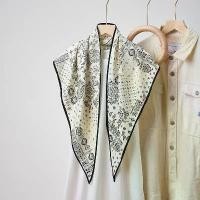 ราคา ผ้าพันคอ, สวมใส่บรรยากาศ, ผ้าไหมสิ่งทอลายทแยง, เลียนแบบเย็น, ผ้าพันคอแนวทแยง, พิมพ์ลาย Paisley, ผ้าพันคอผ้าไหมสามเหลี่ยมของผู้หญิง (1732280997050812257)