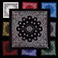 ราคา ผ้าพันคอ ผ้าโพกหัว ลายผ้าเช็ดหน้า Bandana paisley 50 x cm. (1732294956062377583)