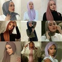 ราคา ผ้าพันคอชีฟองมุกขาวดำ สีพื้น สินค้าขายดี ผ้าพันคอ ผ้าคลุมไหล่ (1731082326779136194)