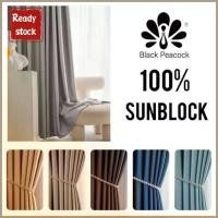 ราคา ผ้าม่าน Blackout, BlackPeacock, ผ้าม่านโรงแรมนุ่ม, ผ้าม่านโรงแรมคุณภาพดี, คุณภาพหนา, บล็อกยูวี, ผ้าม่าน / พร้อมสต็อก, 100% Blackout, เหมาะสำหรับใช้ในร่ม (1731912907107960929)