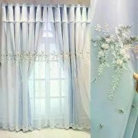 ราคา ผ้าม่าน 2 ชั้น ทันสมัย ใหม่ล่าสุด สําหรับห้องนั่งเล่น และห้องนอน ลายดอกไม้ ผสมลายเฉดสี ผ้าม่านโปร่งและกันแดด ขายึดราง ราวบันได ผ้าม่านสำเร็จรูป ปรับแต่งได้ (1730725381557291302)