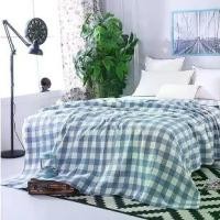 ราคา [Tiktok] ผ้าห่ม ผ้าฝ้าย100% ทอ 6 ชั้น มี 3 สี ขนาด 5 ฟุต (150 x 200 ซม.) (1732149138111890890)