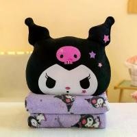 ราคา ผ้าห่มงีบหลับ ดีไซน์คุโรมิและมายเมโลดี้ หมอนข้างเตียงและผ้านวม 2-in-1 ใช้คู่ เหมาะสำหรับคุโรมิและปีศาจ ผ้าห่ม (1732076020647756867)