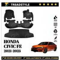 ราคา พรมปูพื้นรถยนต์ พรม 6D HONDA CIVIC FE 2021-2025 ต็มคันพรมหนัง พรม civic fe พรมรถยนต์ โรงงานผลิตในไทย (1731998760622327559)