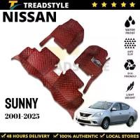 ราคา 6D พรมรถยนต์ NISSAN SUNNY NEO/SALOON 2001-2025 เต็มคันพรมหนัง พรม NEO พรมในรถยนต์ พรมรถพรมรถยนต์ พรมปูพื้นรถยนต์ (1730880137777482503)