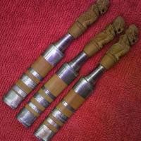 ราคา มีด 2.5 นิ้ว ไม้โมก ด้ามแกะหนุมาร แหมเงินแท้ (1732130595719120306)