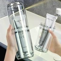 ราคา ถ้วยน้ำยาบ้วนปาก แบบพกพา แบบพกพา เหมาะสำหรับหอพักนักเรียน ถ้วยแปรงสีฟัน ยาสีฟัน ที่ใส่แปรงสีฟันแบบใส ชุดเดินทาง (1732272809633350984)