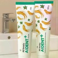 ราคา ยาสีฟันAibody Aident ยาสีฟันสมุนไพร ผสมโสมสกัด (1732400817130866056)