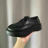 ราคา รองเท้ามือสอง รองเท้าบูท คัทชู หนังดำด้าน ไซร์ 37 COD (1731916366795212189)