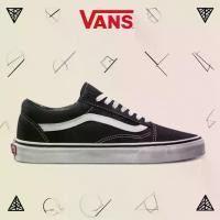 ราคา 【VANS OFF THE WALL】Vans Old Skool Series Vans รองเท้าผ้าใบ Old Skool Series สไตล์คลาสสิกสำหรับทั้งชายและหญิง รุ่น Vans Off The Wall ดีไซน์คลาสสิกสีดำขาว (1732416558479148616)