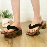 ราคา รองเท้าแตะ แบบสองซี่ สไตล์ญี่ปุ่น สําหรับผู้ชาย เกี๊ยะญี่ปุ่นแท้ บล็อกบัสเตอร์ (1731843686510528387)