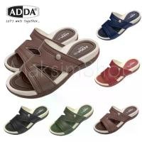 ราคา ADDA 62M19 รองเท้าแตะลำลอง รองเท้าผู้หญิง ทรง ใส่สบาย พื้นนุ่ม ไม่ลื่น ไซส์ 4-7 สีดำ กรม น้ำตาล แดง ขายดี (1731852822206514443)