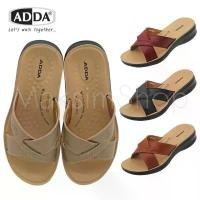 ราคา ADDA 74804 รองเท้าแตะลำลอง รองเท้าผู้หญิง ทรง ใส่สบาย พื้นนุ่ม สไตล์วินเทจ ไซส์ 35-40 สี ดำ แดง ครีม น้ำตาล Maksim คลังสินค้า (1731685597598353378)