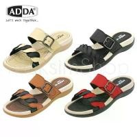 ราคา ADDA 62M23 รองเท้าแตะลำลอง รองเท้าผู้หญิง ทรง ใส่สบาย พื้นนุ่ม ไม่ลื่น ไซส์ 4-7 สีดำ ครีม น้ำตาล แดง Maksim (1732435021439338393)