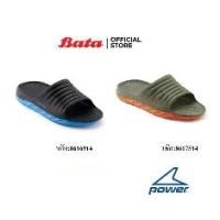 ราคา Bata บาจา Power รองเท้าแตะแบบสวม รองเท้าแตะลำลอง สำหรับผู้ชาย รุ่น BOUNCY มีให้เลือก 2 สี ดำ/เขียวเข้ม สีดำ รหัส 8616914 สีเขียวเข้ม รหัส 8617514 (1729612491281042074)