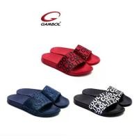 ราคา [COD] รองเท้าแตะ ชาย รองเท้าแตะแบบสวม รองเท้าแตะลำลอง แกมโบล Gambol 42181 (1732021318668158027)