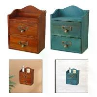 ราคา กล่องเก็บของลิ้นชักตั้งโต๊ะ มี 2 ลิ้นชัก สำหรับตกแต่งโต๊ะเครื่องแป้ง เหมาะสำหรับพื้นที่ทำงานสำนักงาน (1731898877454878183)