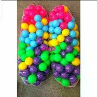 ราคา บอลสี100ลูก ขนาด3นิ้ว บอลพลาสติกสีสด100ลูก บอลหลากสี ลูกบอล ทำบ้านบอลบ่อบอล ใส่อ่างอาบน้ำ คละสี สินค้าดี (1731373651465045768)