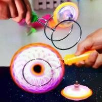 ราคา ไจโรเรืองแสงและข้อเหวี่ยง สำหรับเด็ก ลูกบอล UU กลม หมุนบิน แม่เหล็ก โยโย่ ของเล่น Gyro สีสันสดใส (1731612888816649680)