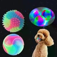 ราคา ลูกบอลของเล่นลุกสุนัข, ไฟสัตว์เลี้ยง, ไฟ LED เรืองแสง, ของเล่นลูกบอลยางยืดกระพริบ, ลูกบอล TPR สี, ของเล่นแบบโต้ตอบ, สำหรับแมวและสุนัขตัวเล็ก (1732025763435677172)
