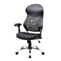 ราคา เก้าอี้ผู้บริหาร MODENA NAPA พนักพิงสูง รองรับต้นคอ เบาะนุ่ม หนัง PU ระบายอากาศดี ล้อ Nylon กันรอยพื้น ขาเหล็กโครเมียม แข็งแรง ปรับเอน-สูงต่ำได้ ลดปวดหลัง รองรับน้ำหนัก 100 กก. ใ (1730096551729990349)