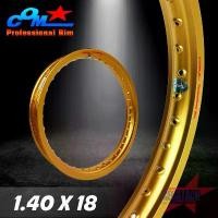 ราคา JSHWYU72SHOP ความคงทน ล้อ 1.40 X 18 ขอบเรียบ วงล้อ ขนาด 1.40 ขอบ 18 ของแท้ 1 วง วงล้ออลูมิเนียมสำหรับรถจักรยานยนต์ (1731614646379709460)
