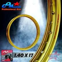 ราคา ล้อ COM 1.40 X 17 รางน้ำ ปีเก่า จำนวน 1 วง วงล้อคอม ทรง รางน้ำ ขนาด 1.40 ขอบ 17 วงล้ออลูมิเนียม ล้อมอไซค์17 ล้อขอบ 17 (1731236875204527117)