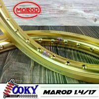 ราคา [COD] ล้อ MAROD 1.40 1.2 X 17 ขอบเรียบ วงล้อ ขนาด1.4ขอบ 17ลิขสิทธิ์แท้ สีทอง วงล้ออลูมิเนียมสำหรับรถจักรยานยนต์ (1732379681712604919)