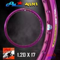ราคา ☝ล้อ COM MINI 1.20 X 17 ขอบจิก ขอบยก จำนวน 1 วง ล้อคอม มินิ ล้อขอบ17 ล้อมอไซ วงล้อ ล้อมอไซค์ ล้อมอเตอร์ไซค์ ล้ออลูมีเนียม▲ (1731907729484580341)