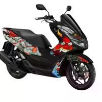ราคา Hugsticker สติ๊กเกอร์ติดรถ สติ๊กเกอร์ PCX 150/PCX 160 ลาย KABUKI (1731765853532882089)
