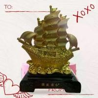 ราคา เรือสำเภา เรือสำเภาจีน สูง 12 นิ้ว เรซิ่นพ่นทรายทอง / ทองเงา ฐานไม้ พระสมเด็จวัดระฆัง ปี สติ๊กเกอร์ ยันต์ มงกุฎ พระพุทธเจ้า พระ หลวงพ่อ ชุม พระ สมเด็จ พิมพ์ ปรก โพธิ์ พ (1732247478790817182)