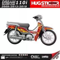 ราคา RLL ♧Hugsticker สติ๊กเกอร์ติดรถ สติ๊กเกอร์แต่งรถ สติ๊กเกอร์ Dream 110i ลาย McQueen✌ (1731294636541511574)