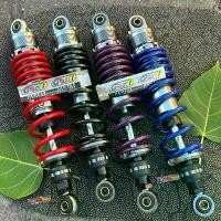 ราคา โช๊คหลังโชบิ- CHOBI สติ๊กเกอร์GAZI เวฟ/WAVE/ดรีม 300/320MM. ปรับสปริงได้ สปริงใหญ่ #โช๊คหลังเวฟ #โช๊คโชบิ (1732196715773854955)