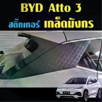 ราคา BYD Atto3 สติ๊กเกอร์ ตกแต่ง กันรอย เกล็ดมังกร ซ้าย-ขวา BYD Atto 3 (1729660689824451126)