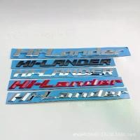 ราคา Isuzu D-MAX Lingtuo Ruimai โลโก้รถ, สติ๊กเกอร์ HiLander, สติ๊กเกอร์ตัวถังรถบรรทุกปิกอัพ, การตกแต่งตัวอักษร, ขายร้อนข้ามพรมแดน (1731862883034302305)