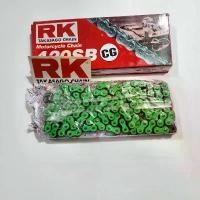 ราคา โซ่RK 420 120ข้อ สีเขียว + สติ๊กเกอร์ ***ลดล้างสต๊อก*** ขายดีประจำเดือนนี้ (1732183854212940882)