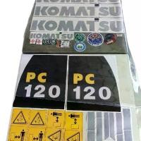 ราคา สติ๊กเกอร์ รอบคัน สติ๊กเกอร์เนื้อ PVC (ฉีกไม่ขาด) รถแม็คโครโคมัสสุ PC120-8 แบคโฮ รถขุดดิน รถตัก (1731426438069126901)