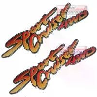 ราคา สติ๊กเกอร์ Tiger sport cruiser 4WD ติดข้างท้ายกระบะ TOYOTA สินค้าที่ขายดีที่สุดของเดือนนี้ (1732227952434906404)