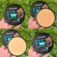 ราคา แป้งพัฟ แป้งกันน้ำ แป้งพัฟผสมรองพื้น Tanako Fit me (ตลับดำ) คุมมัน ปกปิด ริ้วรอย รอยดำ กันน้ำ กัน​เหงื่อ สบู่ ล้าง แปรง แบบ ตลับ เจ้า แรก ซับ มัน (1731823891708872459)