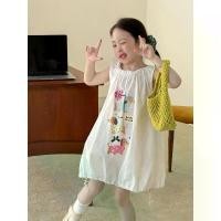 ราคา ชุดเจ้าหญิง Yuyu สำหรับเด็กผู้หญิง สไตล์เกาหลี หน้าร้อน วันหยุดที่ชายหาด ดีไซน์กุทัณฑ์ เดรสสีขาวพิมพ์ลายการ์ตูน สไตล์เสื้อกล้าม เซรั่ม สบู่ ส้ม คํา ป้อย แหนม หมู ย (1731388269992314789)