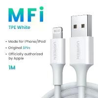 ราคา สายชาร์จ USB A ถึง Lightning, UGREEN MFi, ของแท้, ชาร์จเร็ว 2.4A, ได้รับการรับรอง, เข้ากันได้กับ iPhone 14/13/12 (1732240088474289269)
