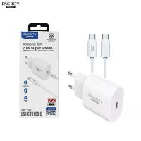 ราคา Energy premium อแดปเตอร์ & สายชาร์จ PD05 - PD 20W for Type c ชาร์จไว สวัสดิการสด (1731798184224326782)