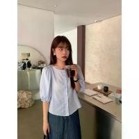 ราคา เสื้อเชิ้ตแขนสั้น สำหรับผู้หญิง Huang Zheng สไตล์เกลือ ทรงหลวม ลำลอง สลิมมิ่ง เสื้อคาร์ดิแกน เหมาะสำหรับฤดูร้อน 2025 142CH352 เสื้อ ใส่ สบายๆ เสื้อ นักเรียน มต้น มปลาย เสื้อ (1731715392154404218)