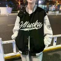 ราคา เสื้อแจ็คเก็ต Unisex, เสื้อแจ็คเก็ตชุดเบสบอลแบรนด์อินเทรนด์, เสื้อแจ็คเก็ตปักลาย, สไตล์เกาหลี Ins, ทรงหลวม, เหมาะสำหรับคู่รัก เสื้อ สเวตเตอร์ คอ ซิป เมกา ก้นหอย มรณะ เสื้อ carhartt (173187768896956238