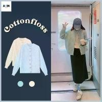 ราคา พร้อมส่งCottonfloss เสื้อกันหนาว สเวตเตอร์ เสื้อไหมพรม เสื้อผ้าสไตล์เกาหลี สินค้าดี Women ผู้หญิง Clothing Cream ชุดเซตผู้หญิง2ชิ้น100 ชุดเซตสาวอวบ 2 ชิ้น ชุดเซตขาสั้นผู้หญิง (1731686786109769938)