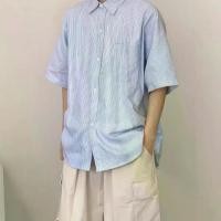 ราคา เสื้อเชิ้ตแขนสั้นลายทางแนวตั้ง, เสื้อผ้าฤดูร้อนของผู้ชาย, ทรงหลวม, สไตล์ฮ่องกงศิลปะ, คอปก Ruan Shuai, เสื้อโค้ท แบรนด์ แท้ มือ สอง สเวตเตอร์ ฮู้ด ผ้า 50 เสื้อ 90s vintage (1731522528885703724)