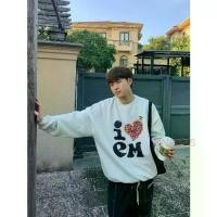 ราคา 'i love me' unisex man sweatshirt เสื้อแขนยาว แขนยาว สเวตเตอร์ เสื้อหนาว แขนยาว คอกลม ทรงหลวม แบบบาง แฟชั่นสําหรับสตรี (1731685324381457092)
