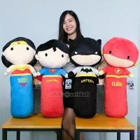 ราคา หมอนข้างตุ๊กตา Justice League ลิขสิทธิ์แท้ / หมอน แบทแมน Batman ซูเปอร์แมน Superman วันเดอร์ วูแมน Wonder Woman Flash (1731910867691209755)